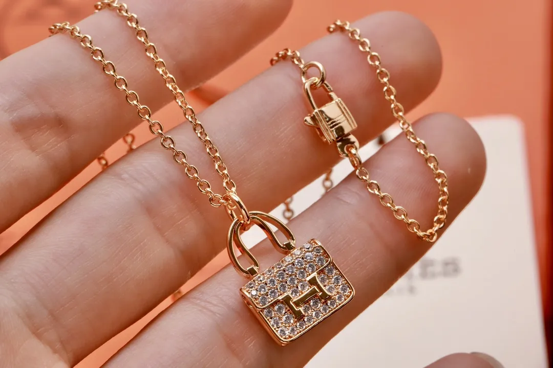 Amulettes Constance Pendant Necklace (Gold-Plated Brass) D14517710 — view 8