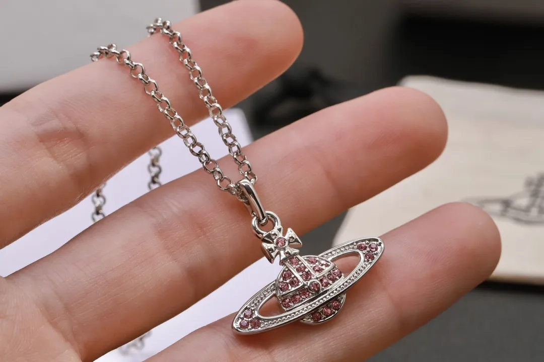 Crystal-Embellished Orb Pendant Necklace D15516992 — view 5