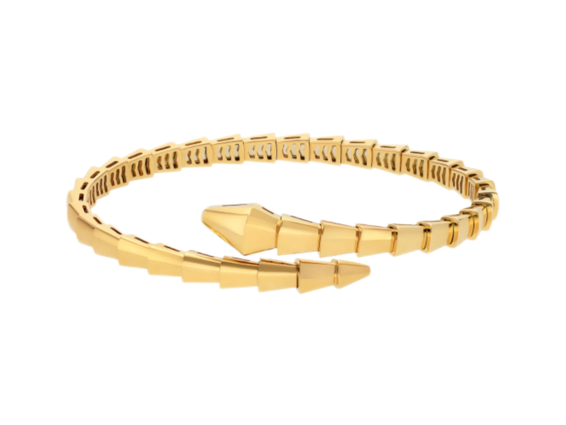 Serpenti Viper Coil Bracelet (Gold-Plated Brass) D20517106