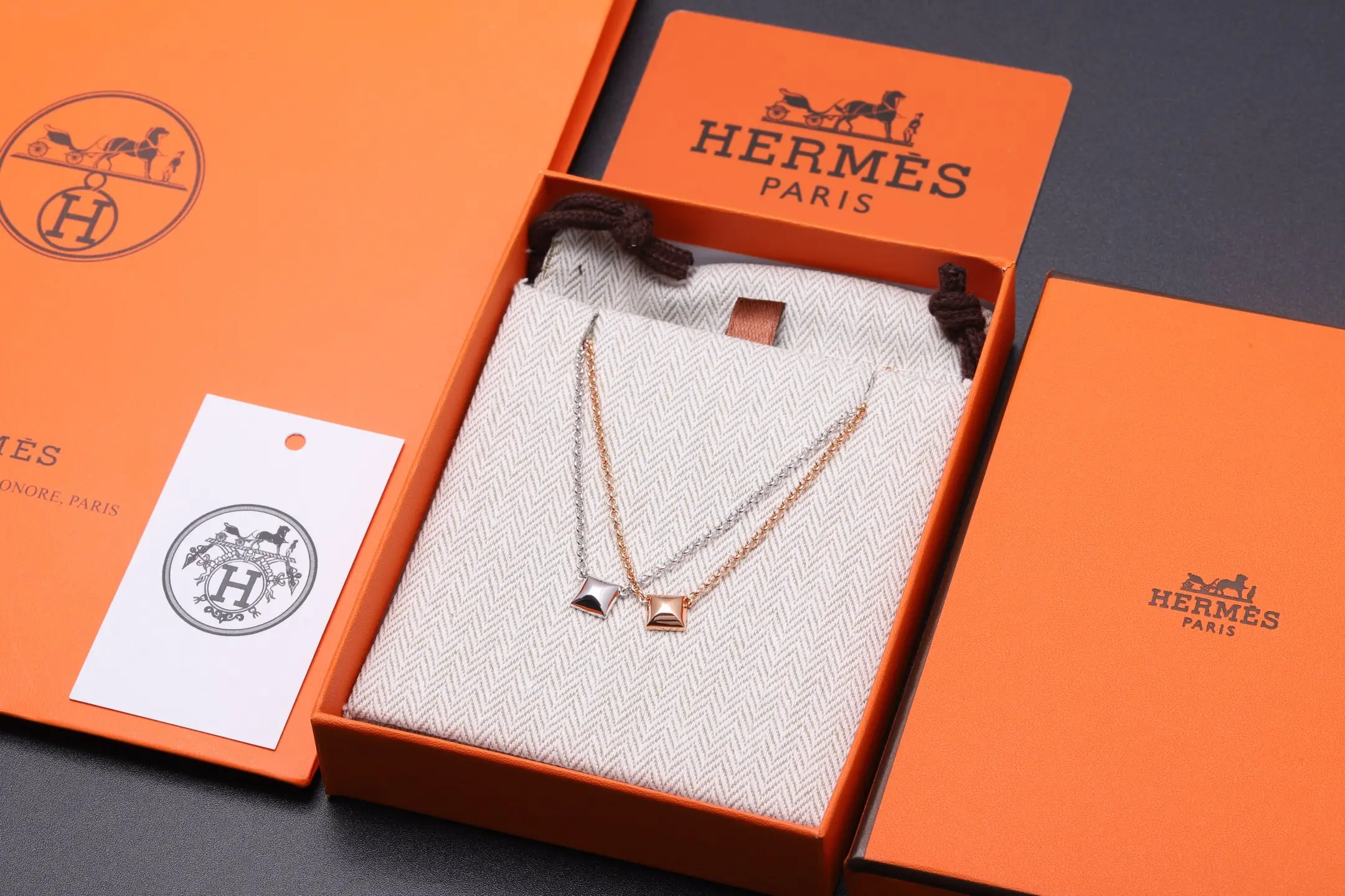 Chaine d'Ancre Verso Pendant Necklace (Sterling Silver) D27517039 — view 2