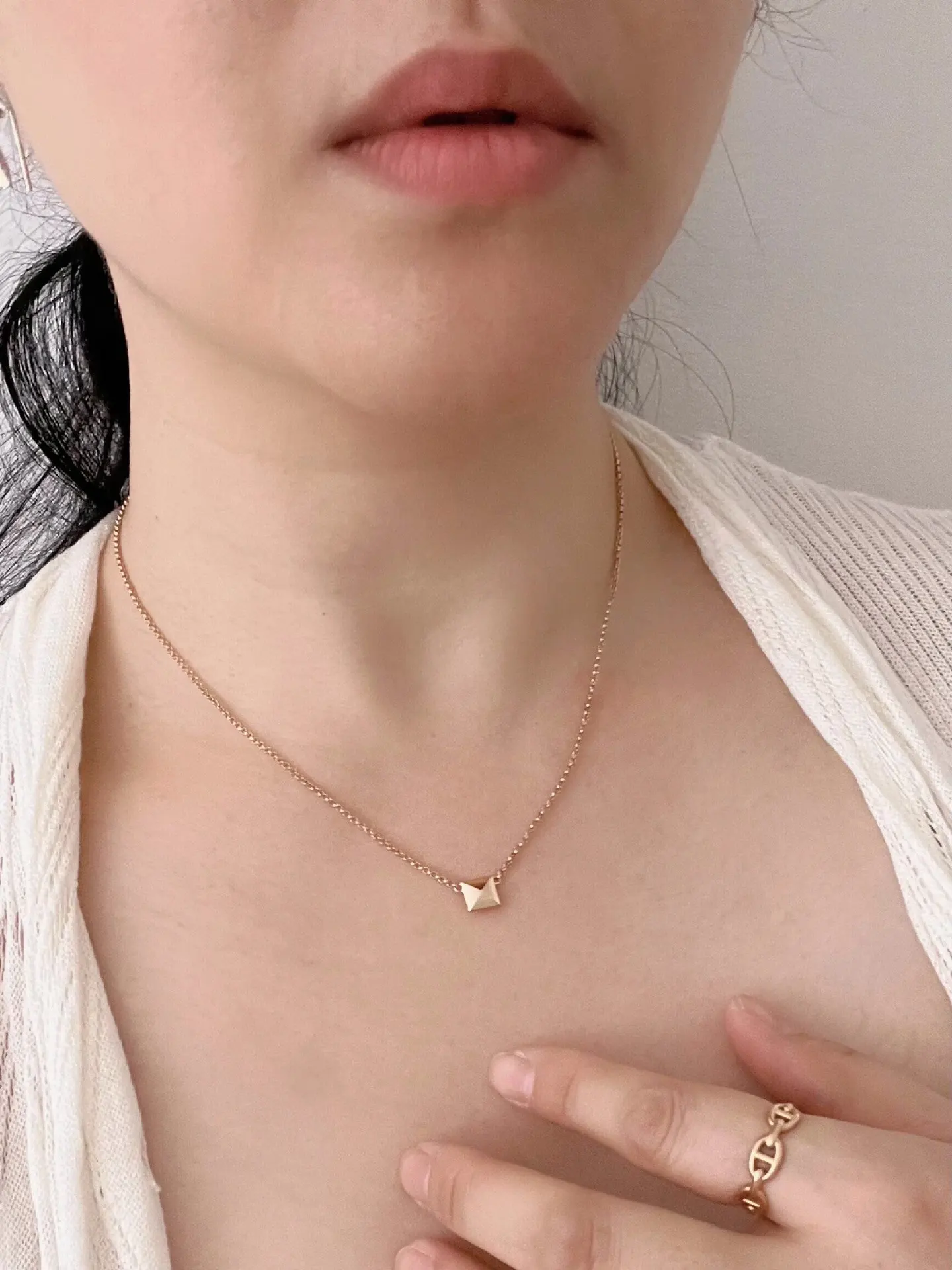 Chaine d'Ancre Verso Pendant Necklace (Sterling Silver) D27517039 — view 11