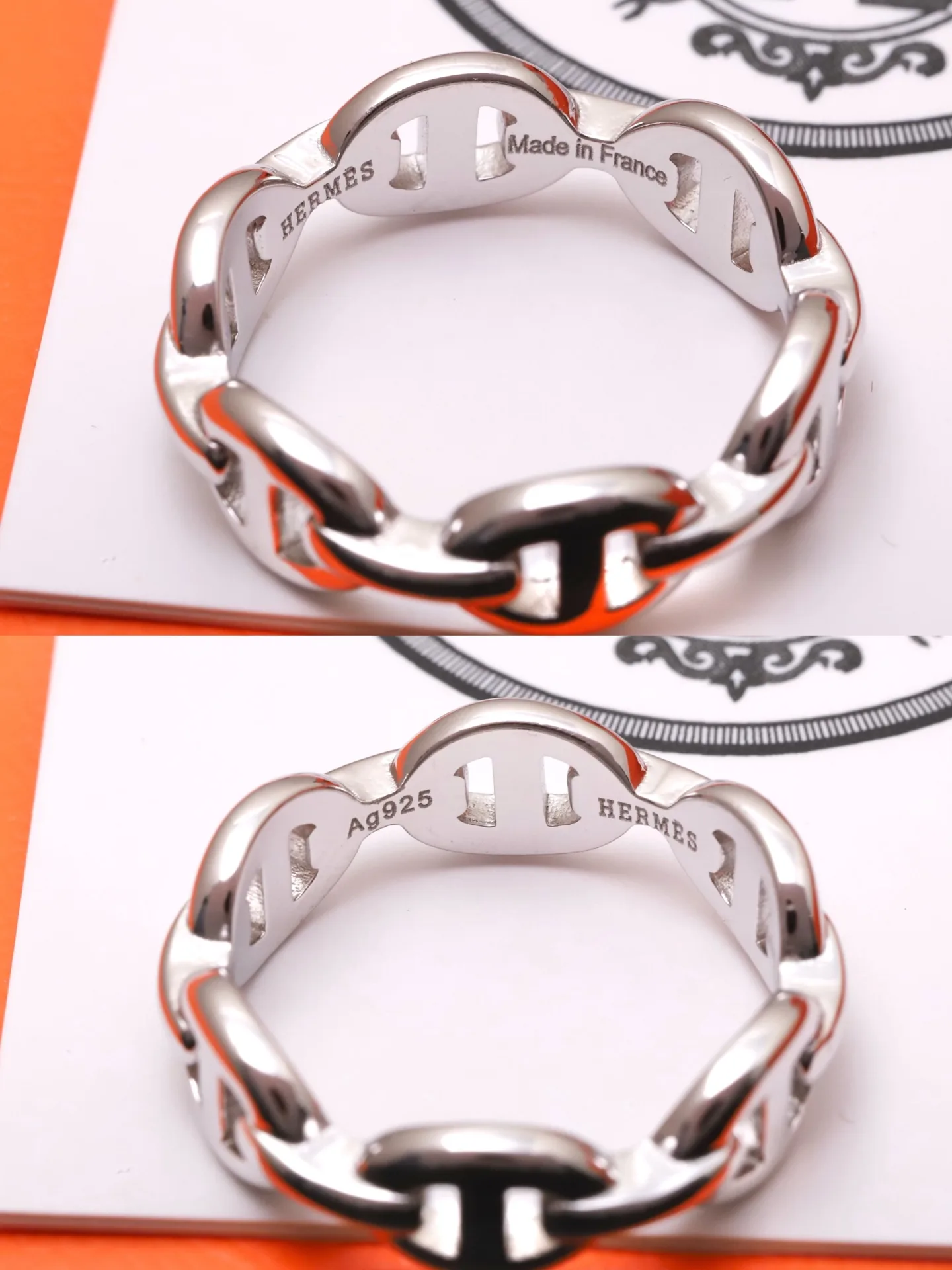 Farandole Chaine d'Ancre Ring (Sterling Silver) D13517686 — view 6