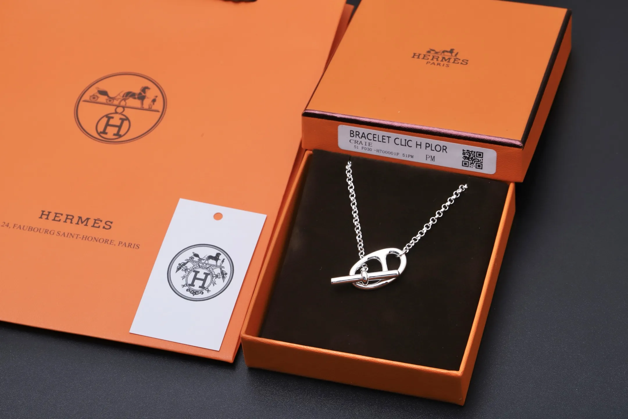 Chaine d'Ancre Pendant Necklace (Sterling Silver) D71516780 — view 2