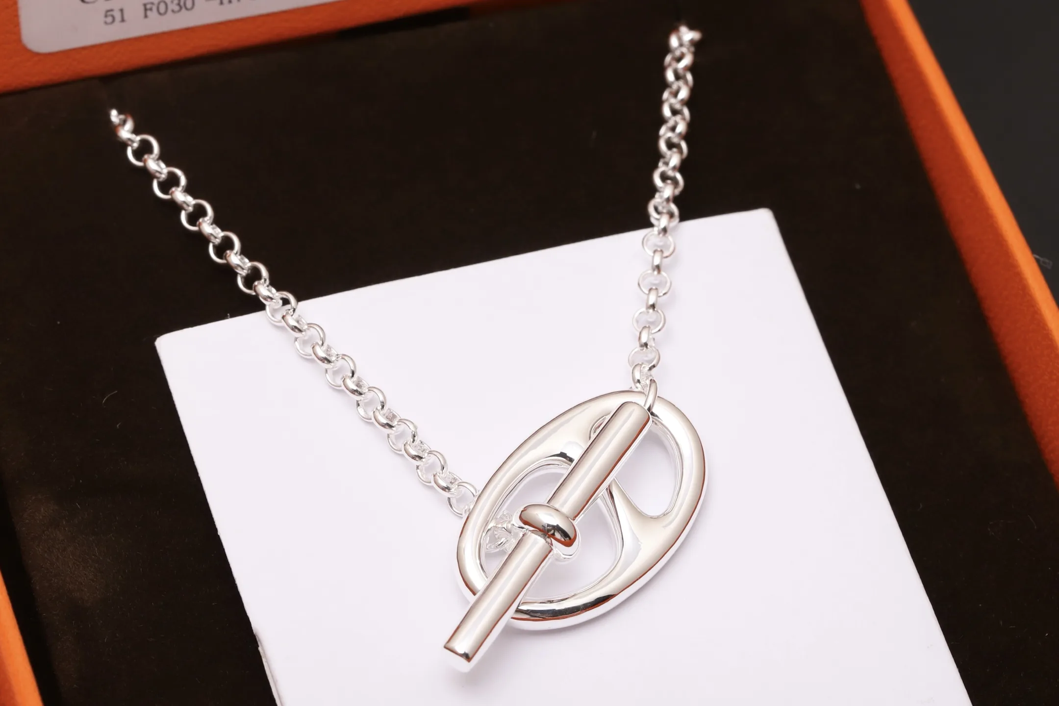 Chaine d'Ancre Pendant Necklace (Sterling Silver) D71516780 — view 3