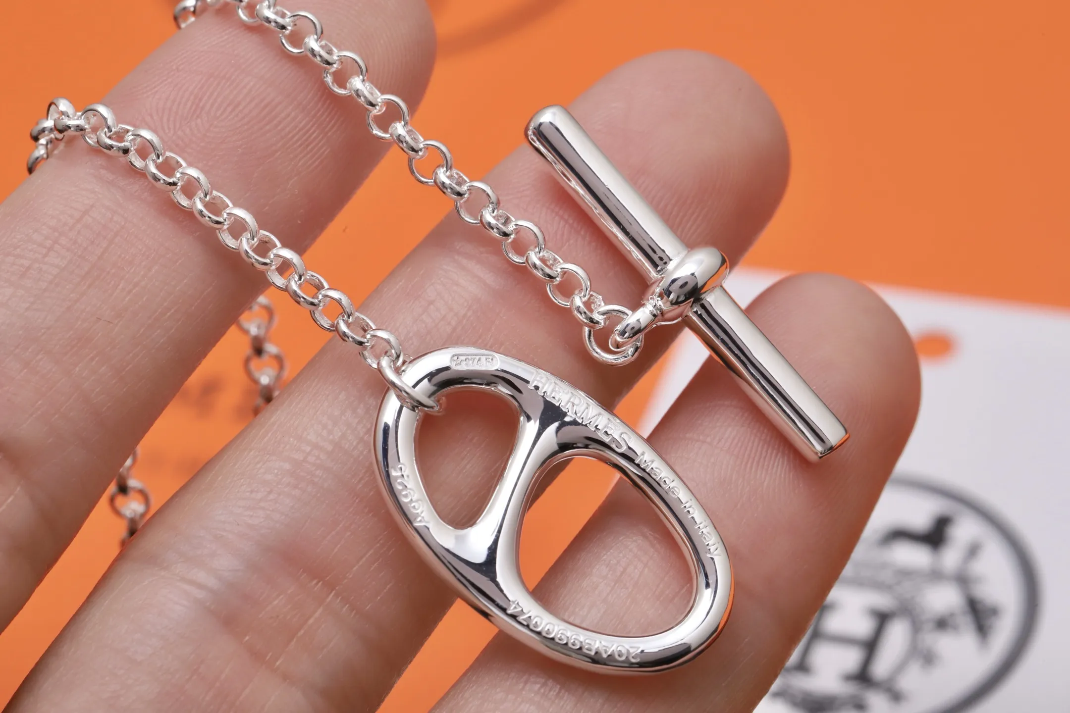 Chaine d'Ancre Pendant Necklace (Sterling Silver) D71516780 — view 5
