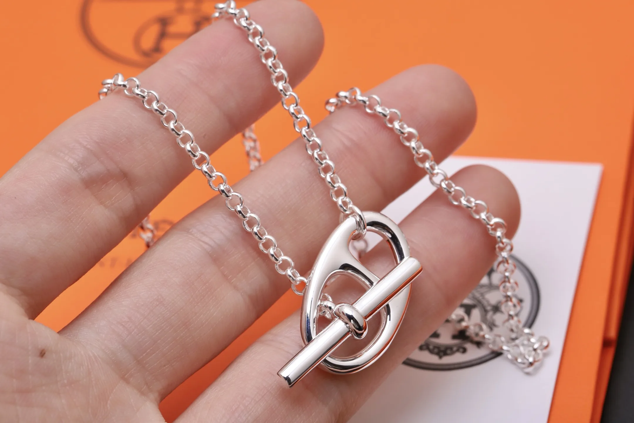 Chaine d'Ancre Pendant Necklace (Sterling Silver) D71516780 — view 6