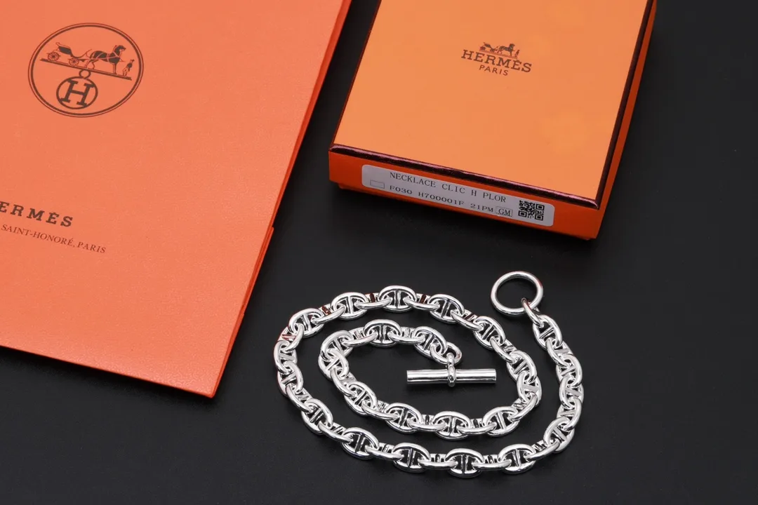 Chaine d'Ancre Link Necklace (Gold-Plated Brass) D25517602 — view 3