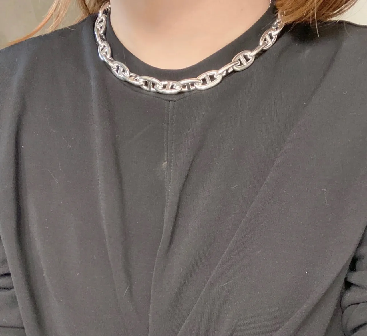 Chaine d'Ancre Link Necklace (Gold-Plated Brass) D25517602 — view 7