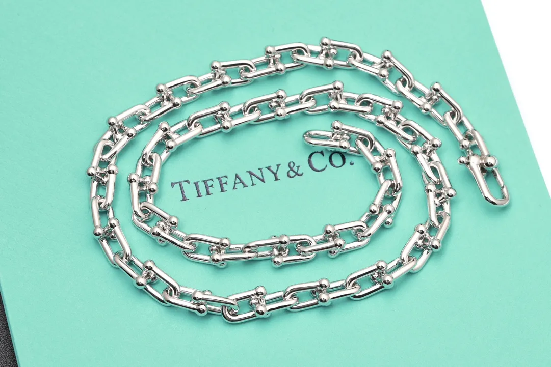 HardWear Graduated Link Necklace (Sterling Silver) D107017362 — view 3