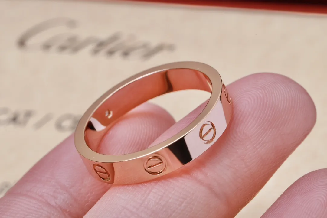 Love Single Diamond Ring (Gold-Plated Brass) D14517075 — view 7