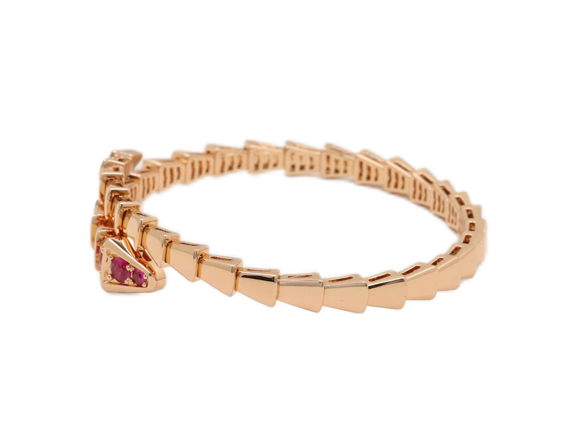 Serpenti Viper Ruby-Set Coil Bracelet D23517737 — view 3