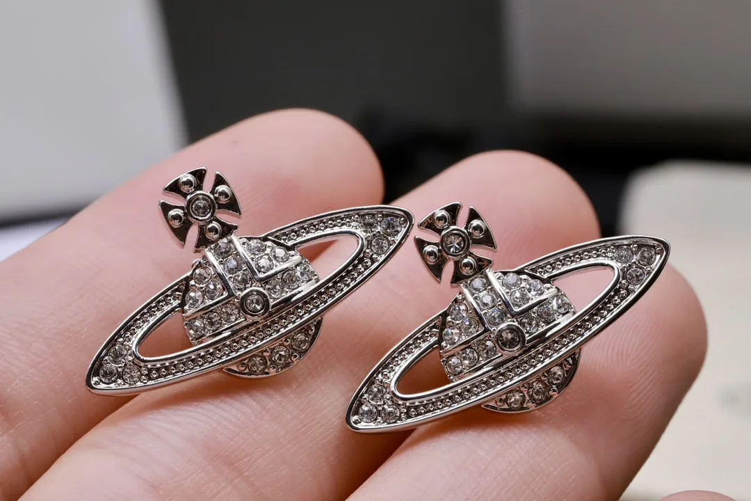 Crystal-Embellished Orb Stud Earrings D13016978 — view 6