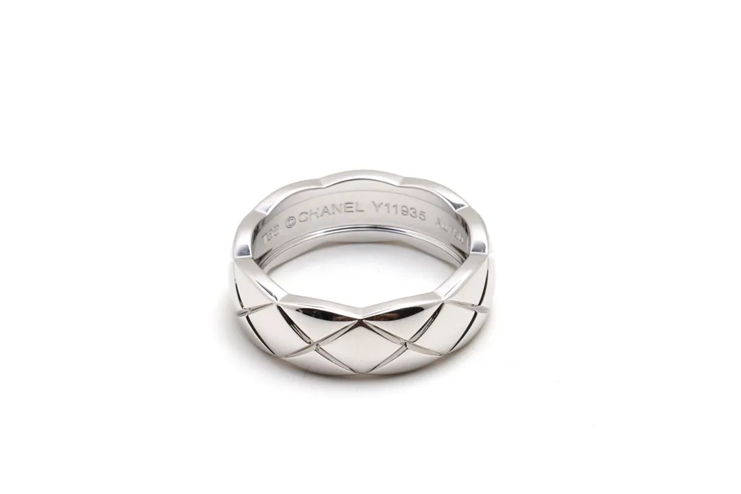 Coco Crush Quilted Motif Ring (Sterling Silver) D27016796