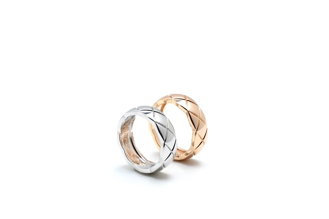 Coco Crush Quilted Motif Ring (Sterling Silver) D27016796 — view 3