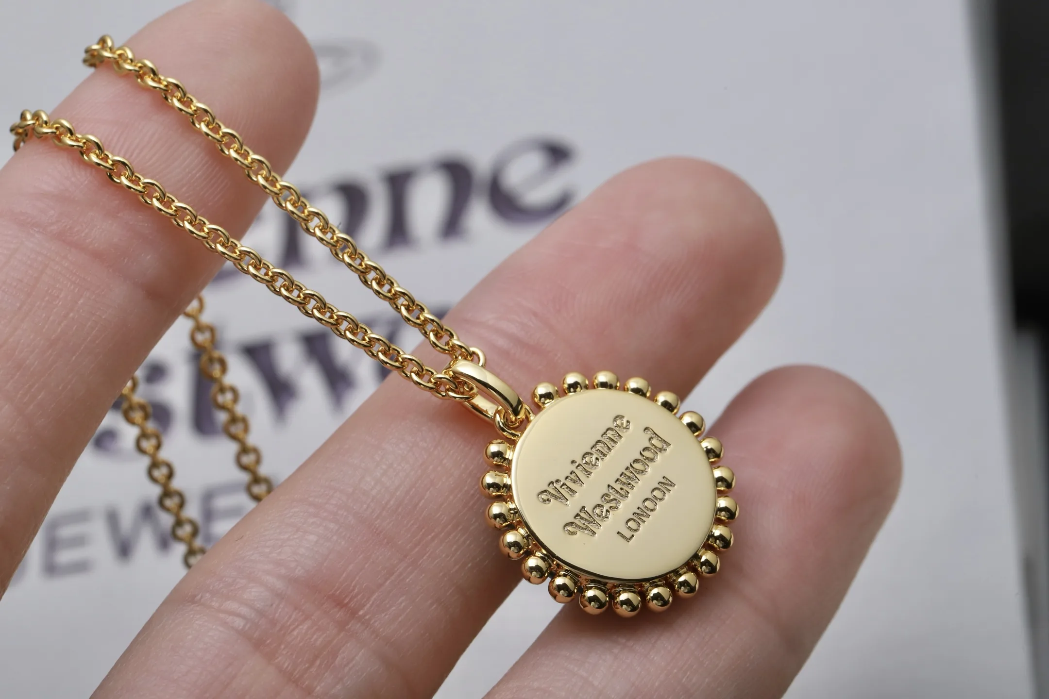 Enamel Orb Pendant Necklace with Swarovski Crystals D18017000 — view 5