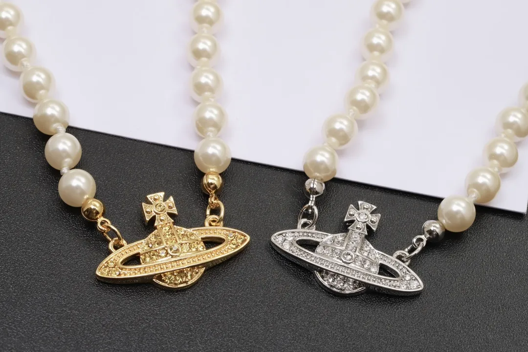 Orb Relief Pearl Necklace D16016996 — view 7