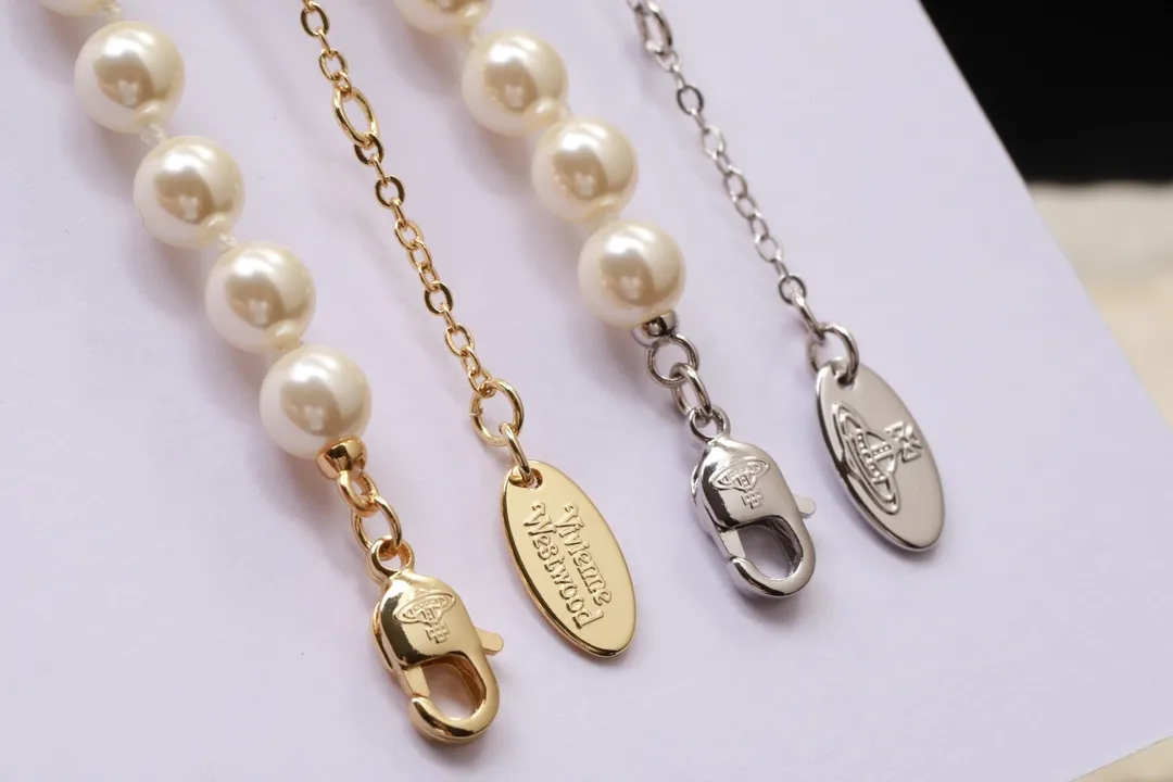 Orb Relief Pearl Necklace D16016996 — view 8