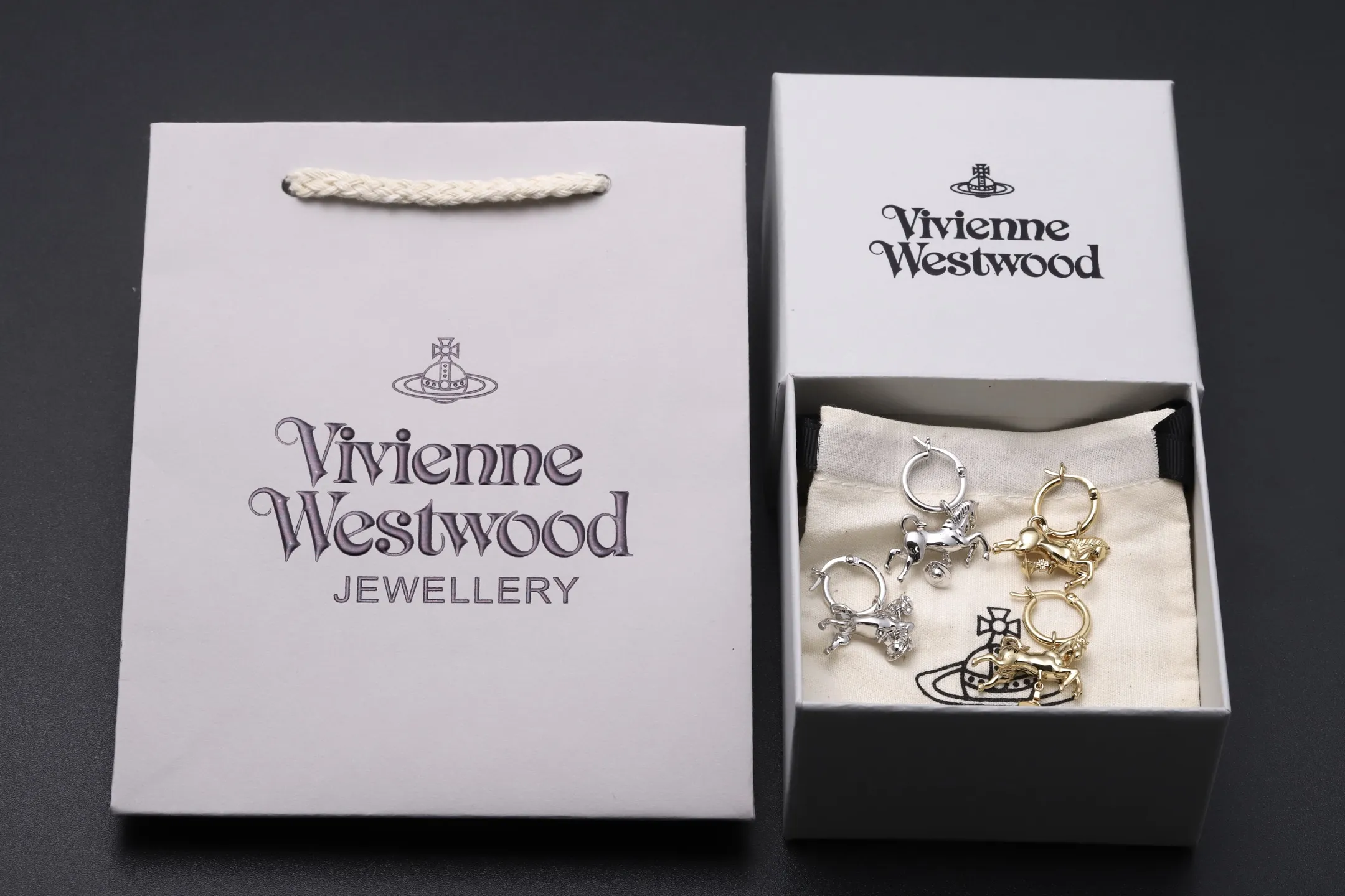 Year of the Horse Limited Edition Hoop Earrings D14016982