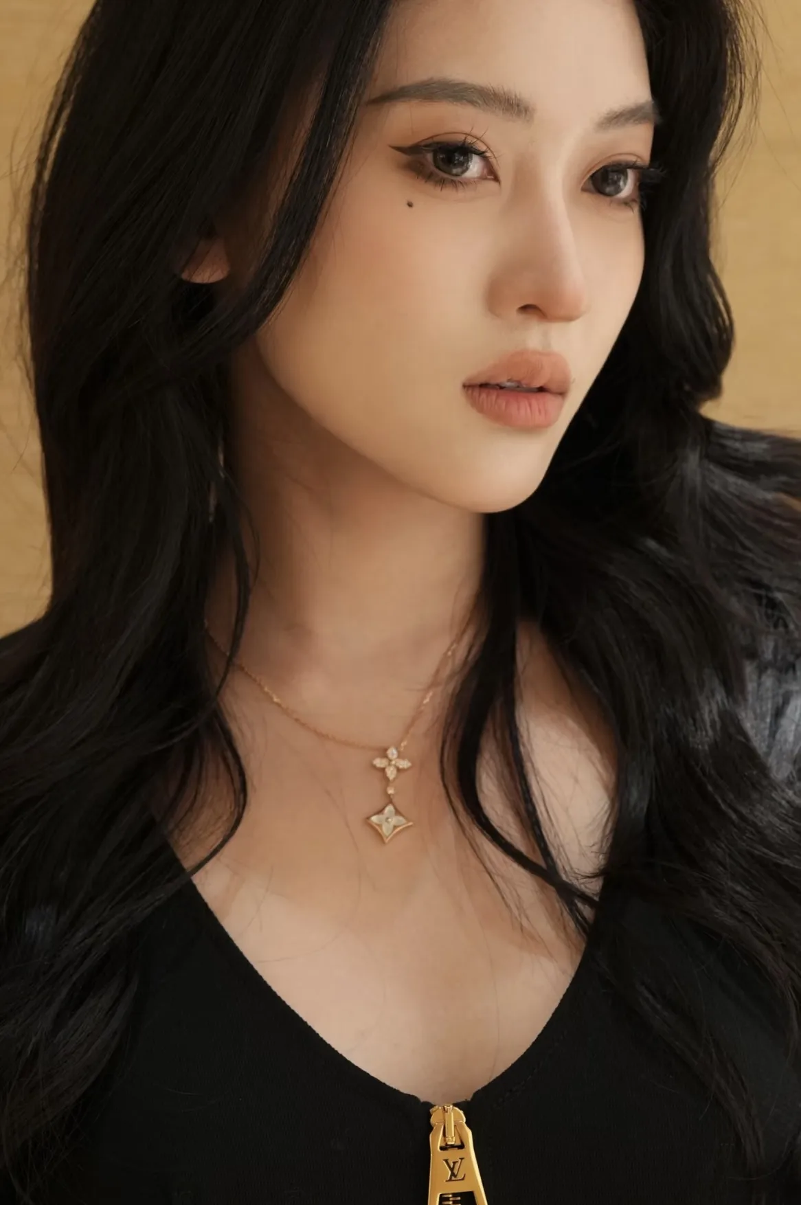 Color Blossom Double Star Pendant Necklace (Sterling Silver) D29016755 — view 9