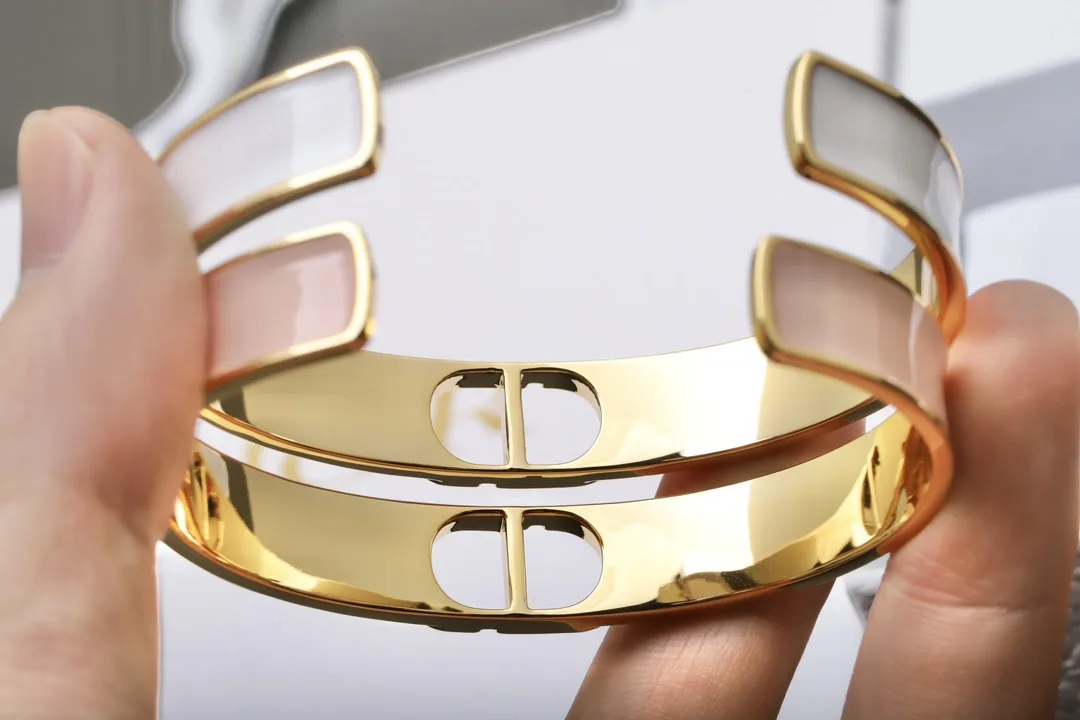 CD Navy Enamel Cuff Bracelet D15517255 — view 6