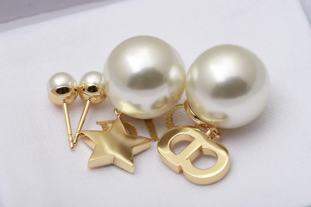Tribales CD Star Crystal Earrings (Gold-Plated Brass) D14016679 — view 6