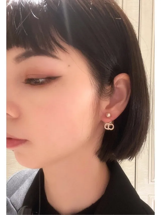 Tribales CD Star Crystal Earrings (Gold-Plated Brass) D14016679 — view 7