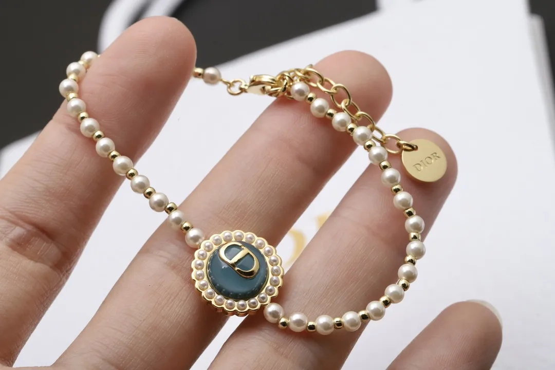 Dior Resin Bead and Faux Pearl Bracelet D16017252 — view 4