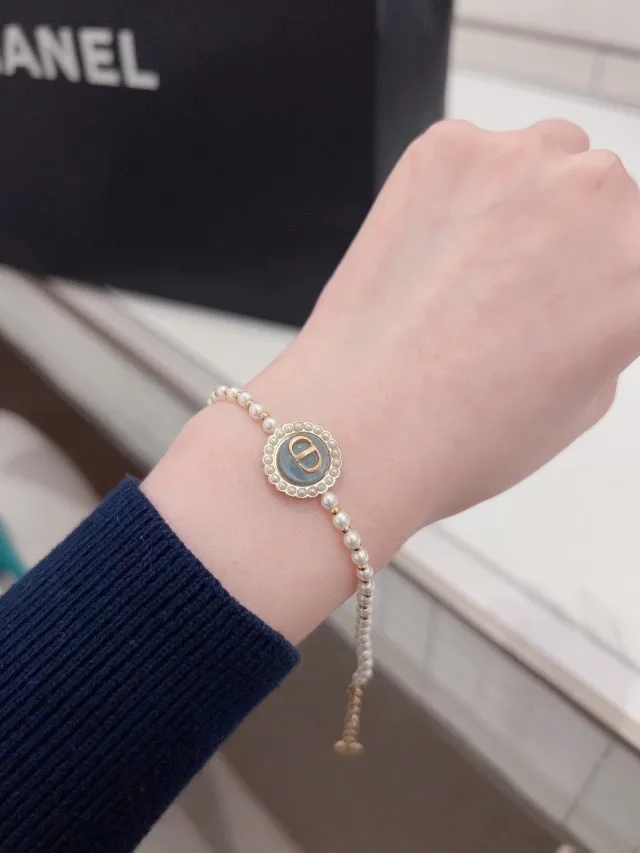 Dior Resin Bead and Faux Pearl Bracelet D16017252 — view 8