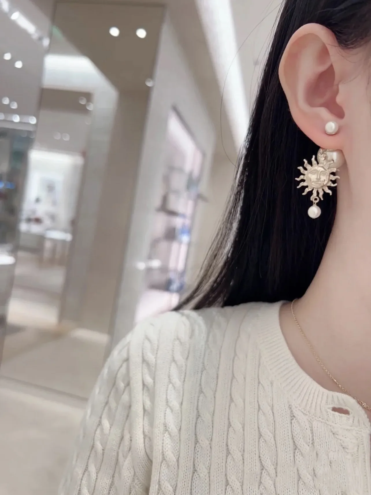 Dior Tribales Sun Totem Earrings D13017285 — view 8