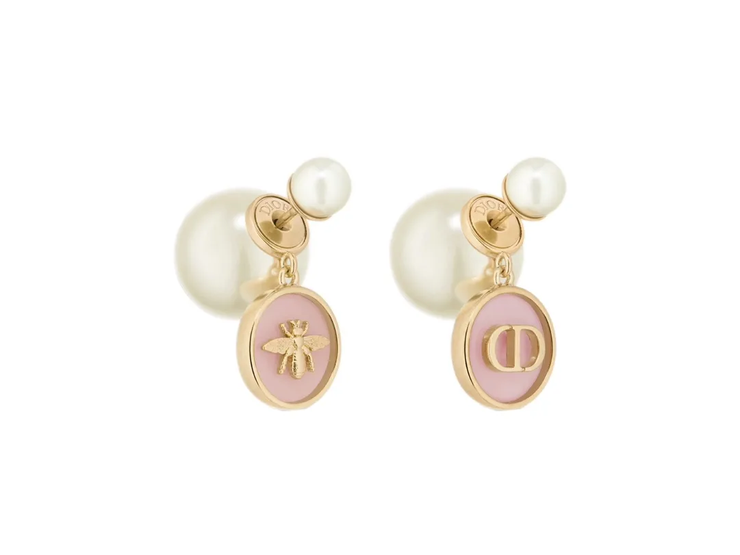 Dior Tribales Bee and CD Logo Earrings D14517282