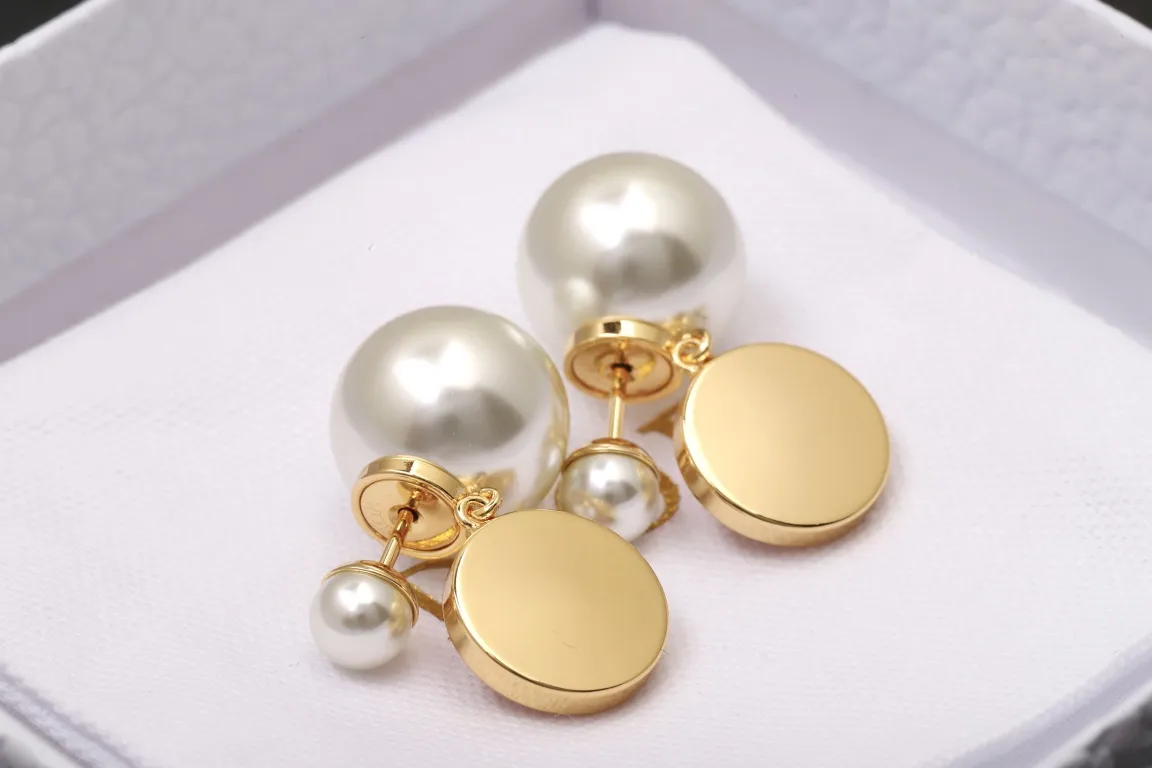 Dior Tribales Bee and CD Logo Earrings D14517282 — view 7