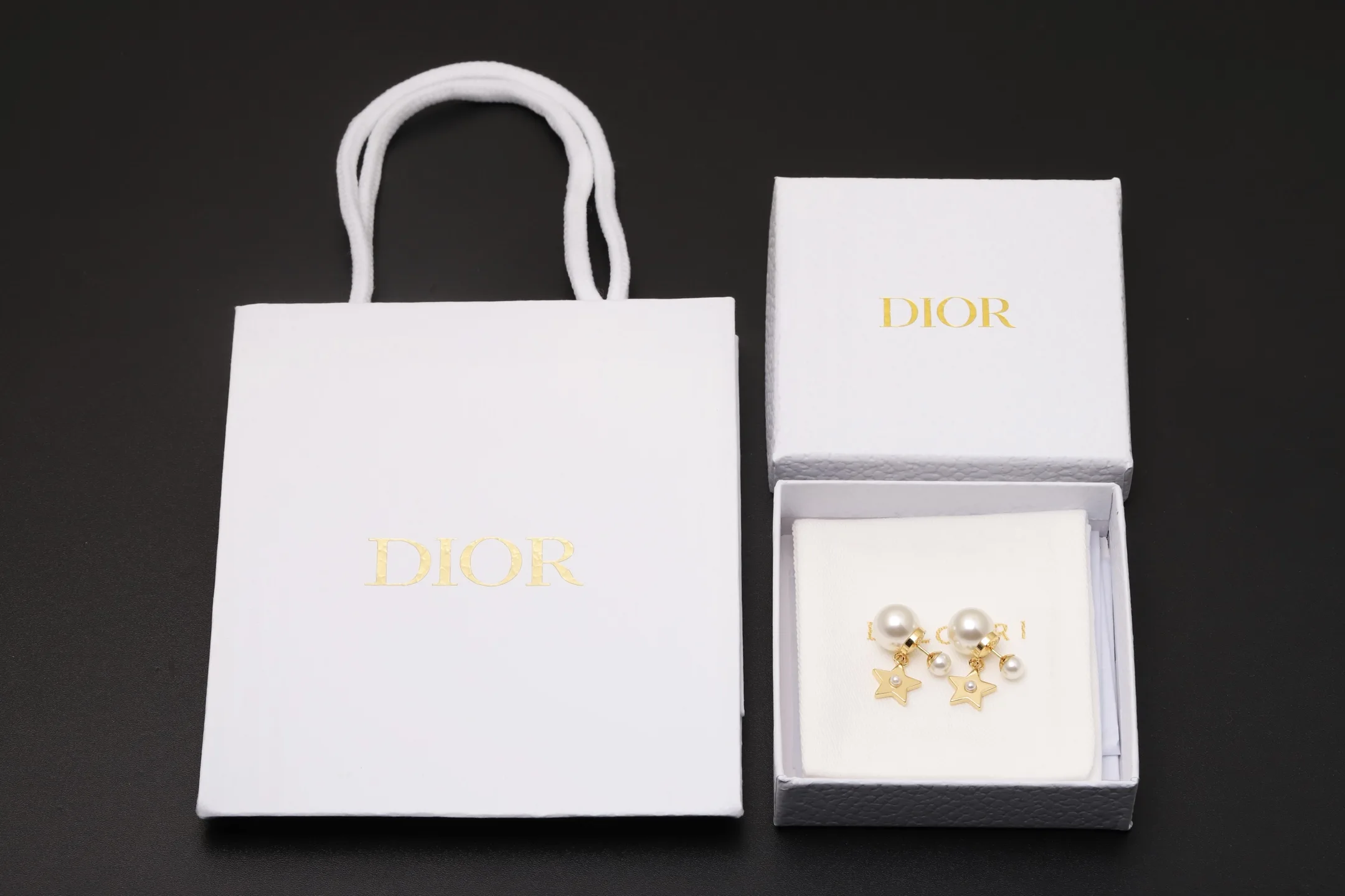 Dior Tribales Star Pendant Earrings D12017688 — view 2