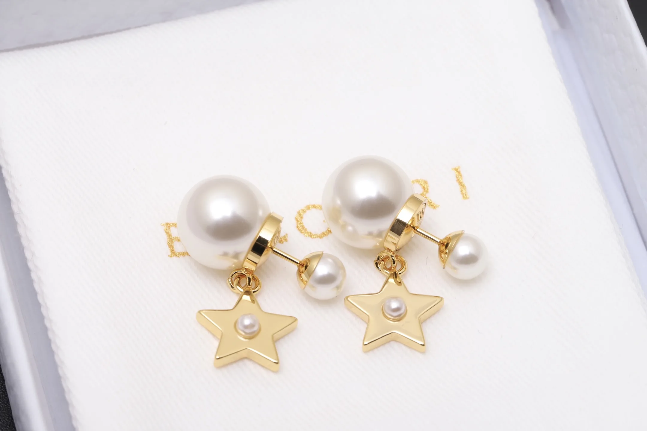 Dior Tribales Star Pendant Earrings D12017688 — view 3