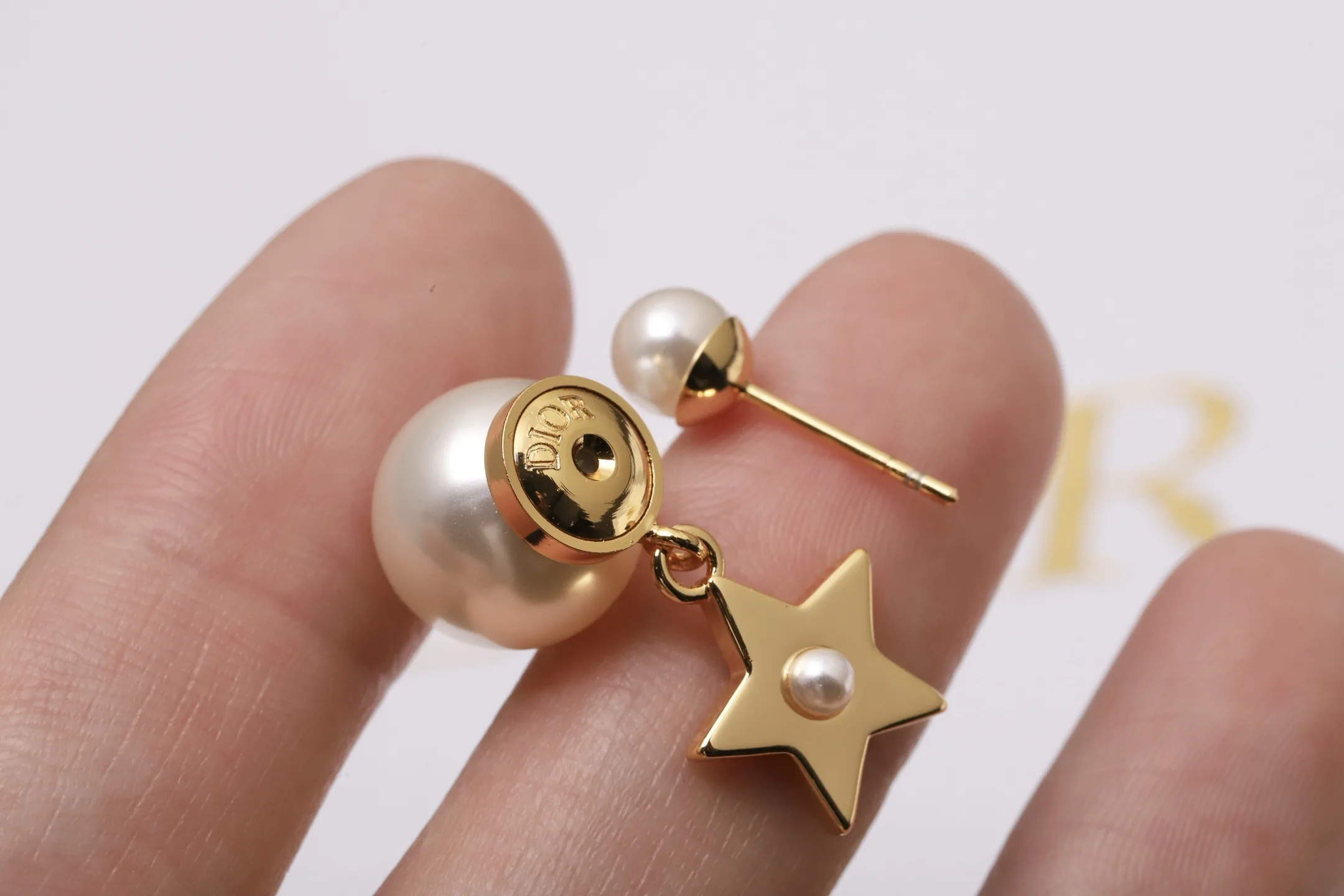 Dior Tribales Star Pendant Earrings D12017688 — view 6
