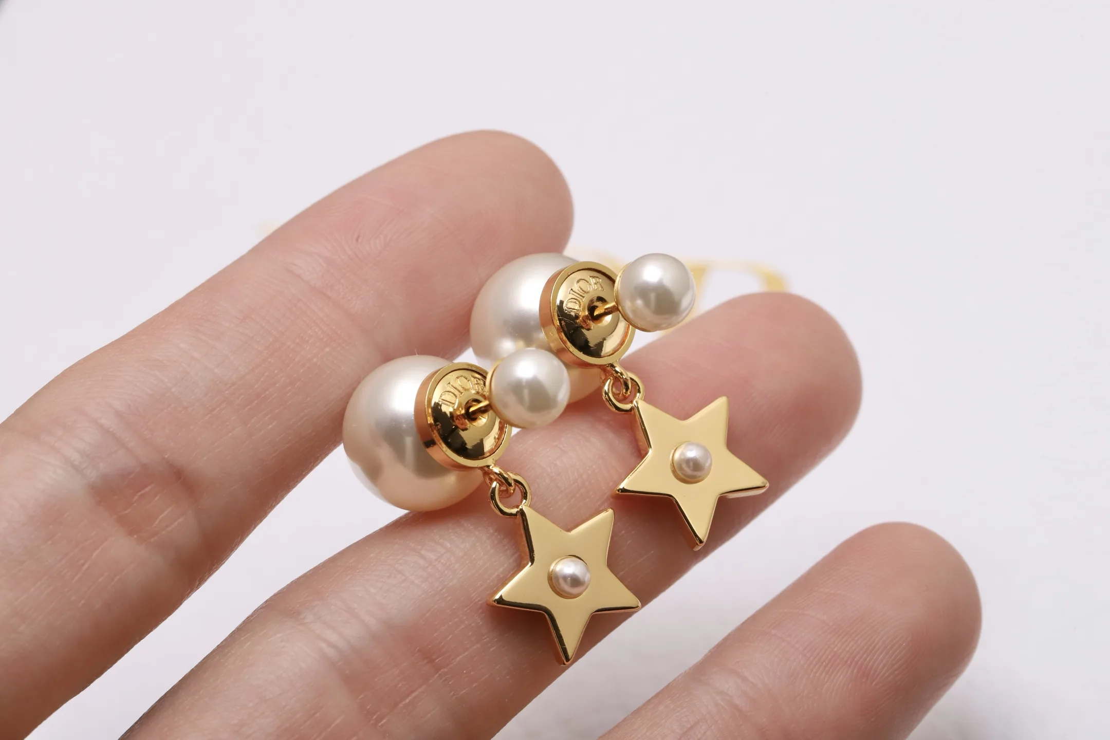 Dior Tribales Star Pendant Earrings D12017688 — view 7