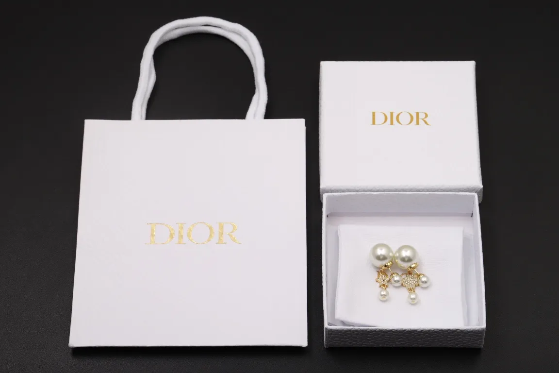 Dior Tribales Star and Clover Earrings D12517293 — view 2