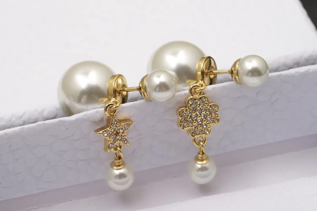 Dior Tribales Star and Clover Earrings D12517293 — view 3