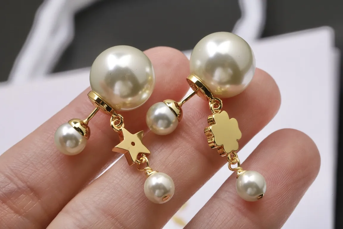Dior Tribales Star and Clover Earrings D12517293 — view 5
