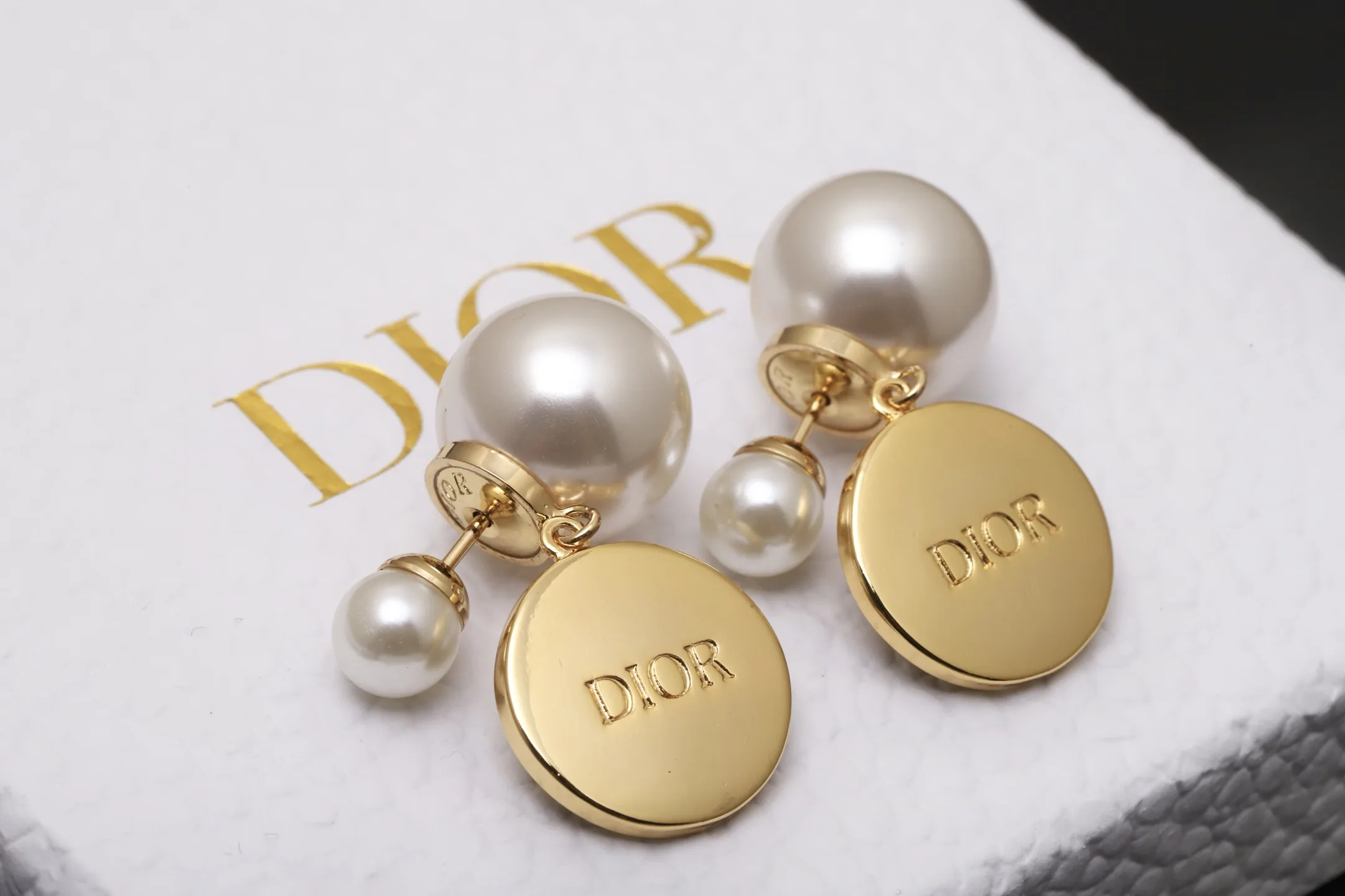 Dior Tribales Star Charm Earrings (Gold-Plated Brass) D11517489 — view 7
