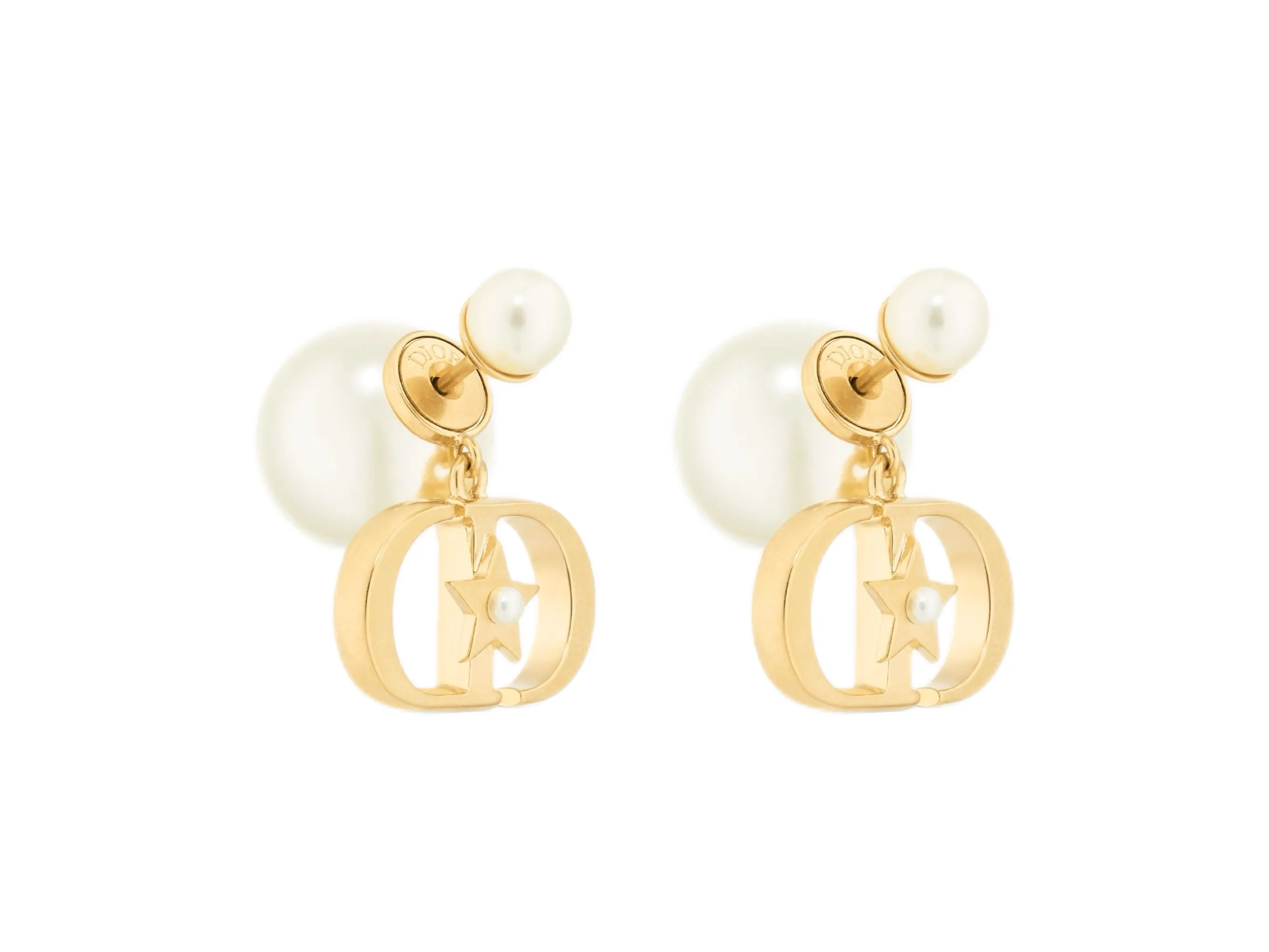 Dior Tribales CD Star Pearl Earrings D12517673