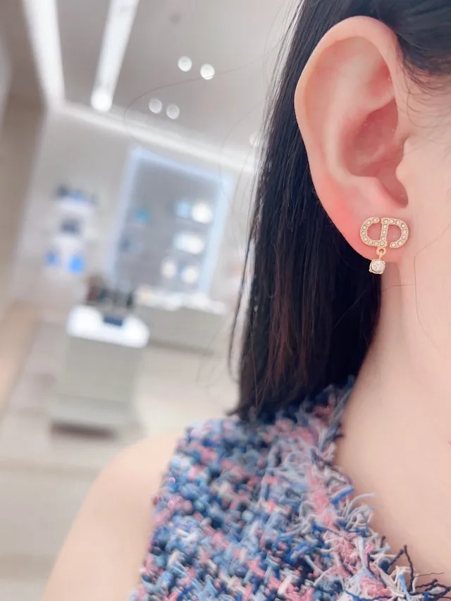 Clair D Lune Crystal Drop Earrings D14017588 — view 7