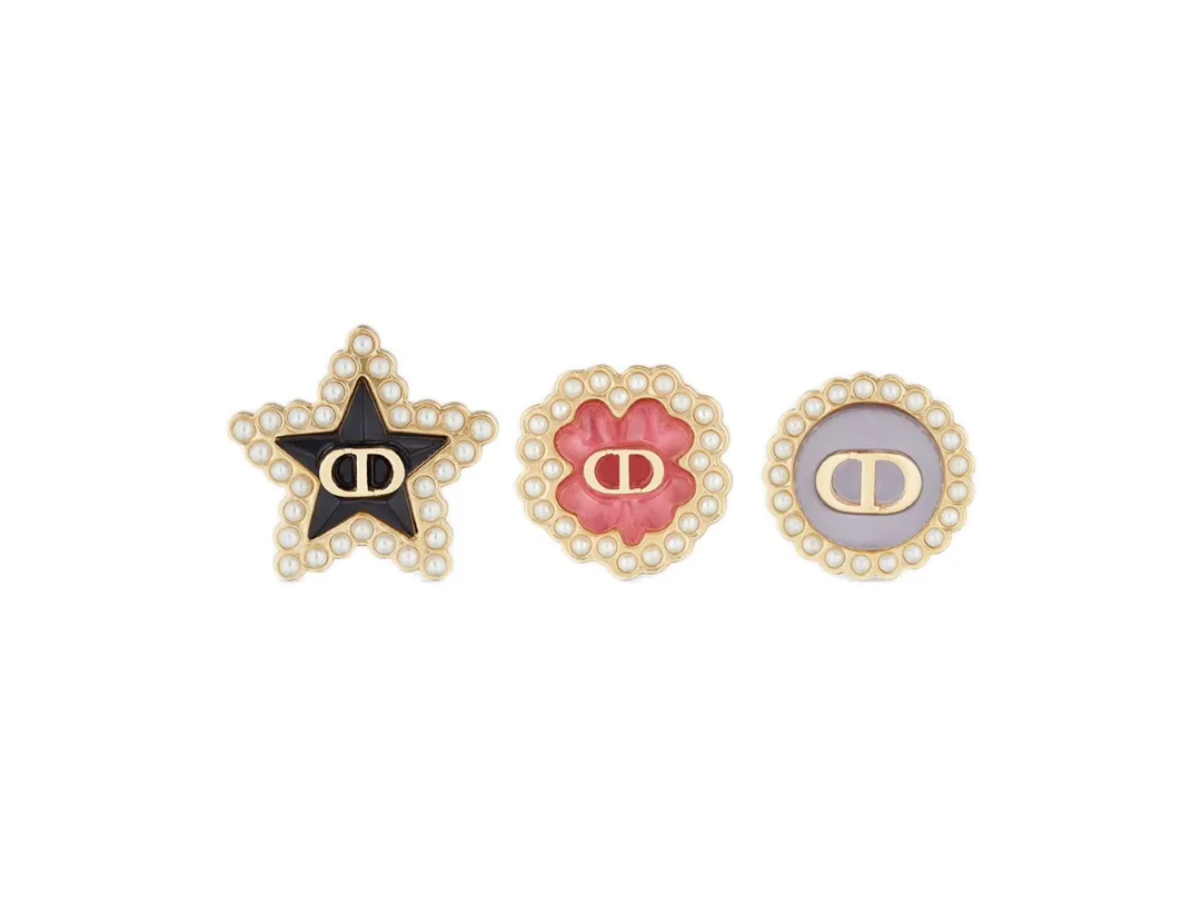 Petit CD Lucky Baroque Stud Earring Set D14517593