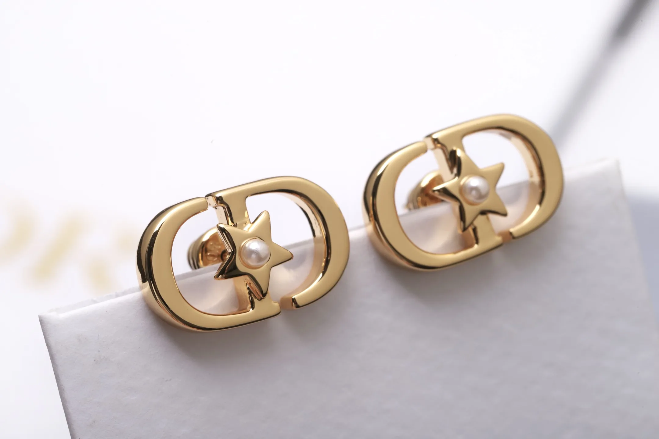 Dior Tribales CD Star Stud Earrings D11517659 — view 4
