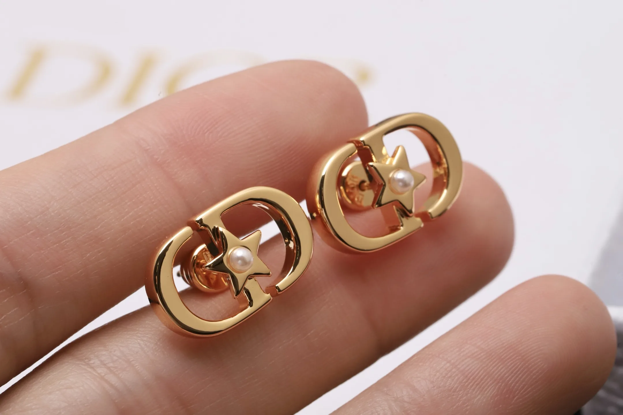 Dior Tribales CD Star Stud Earrings D11517659 — view 5