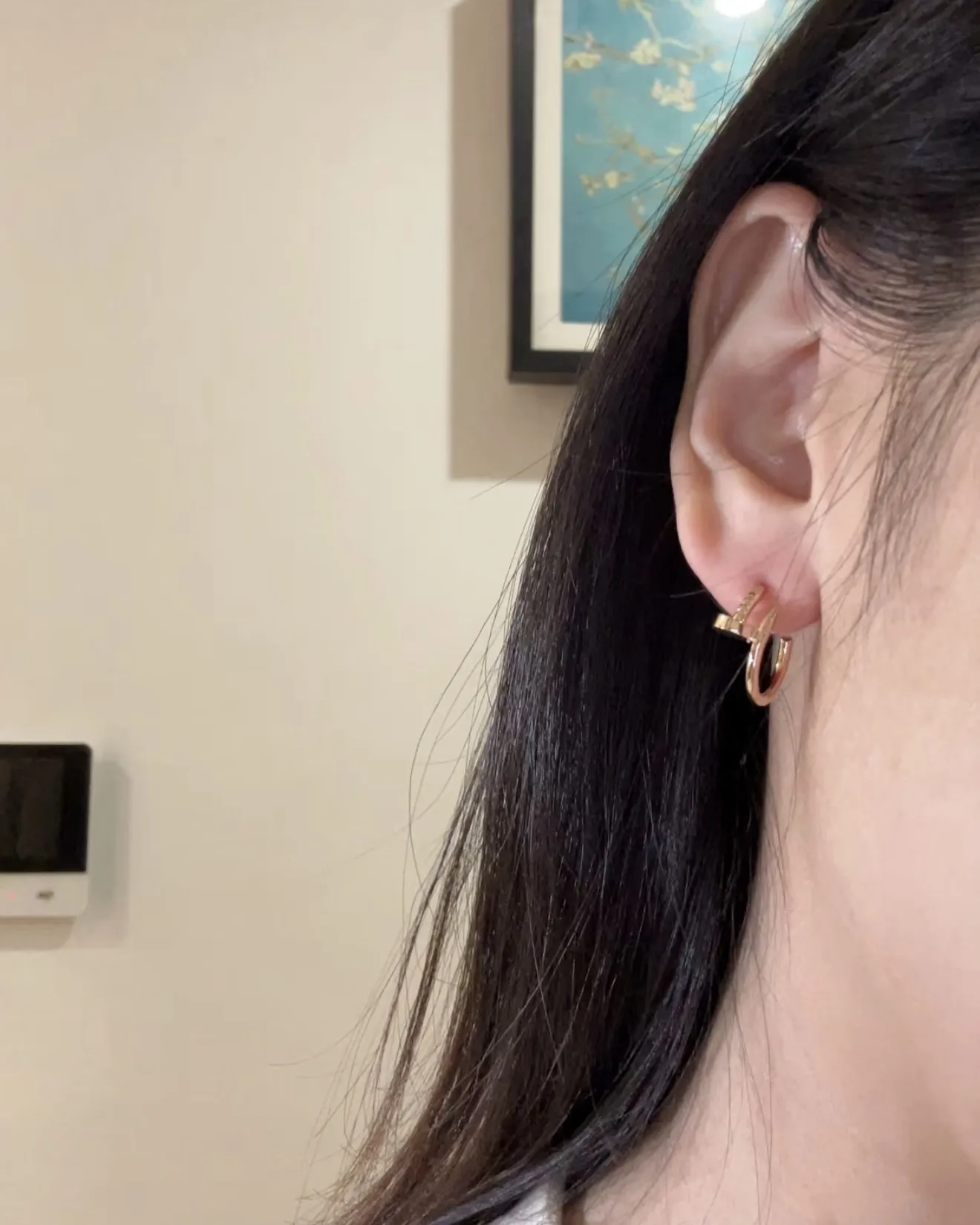 Juste un Clou Small Hoop Earrings D14516879 — view 8
