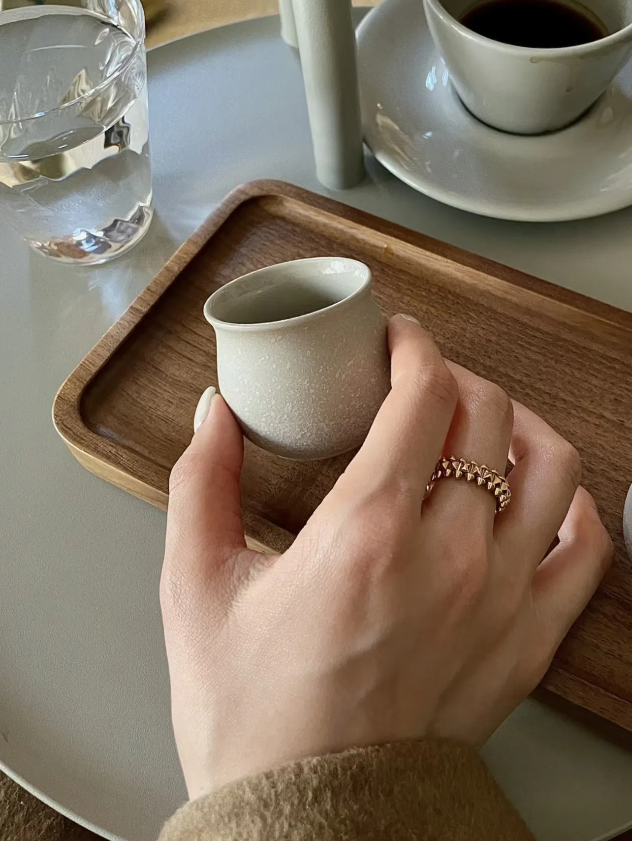 Clash de Cartier Studded Ring (Gold-Plated Brass) D19017079 — view 8