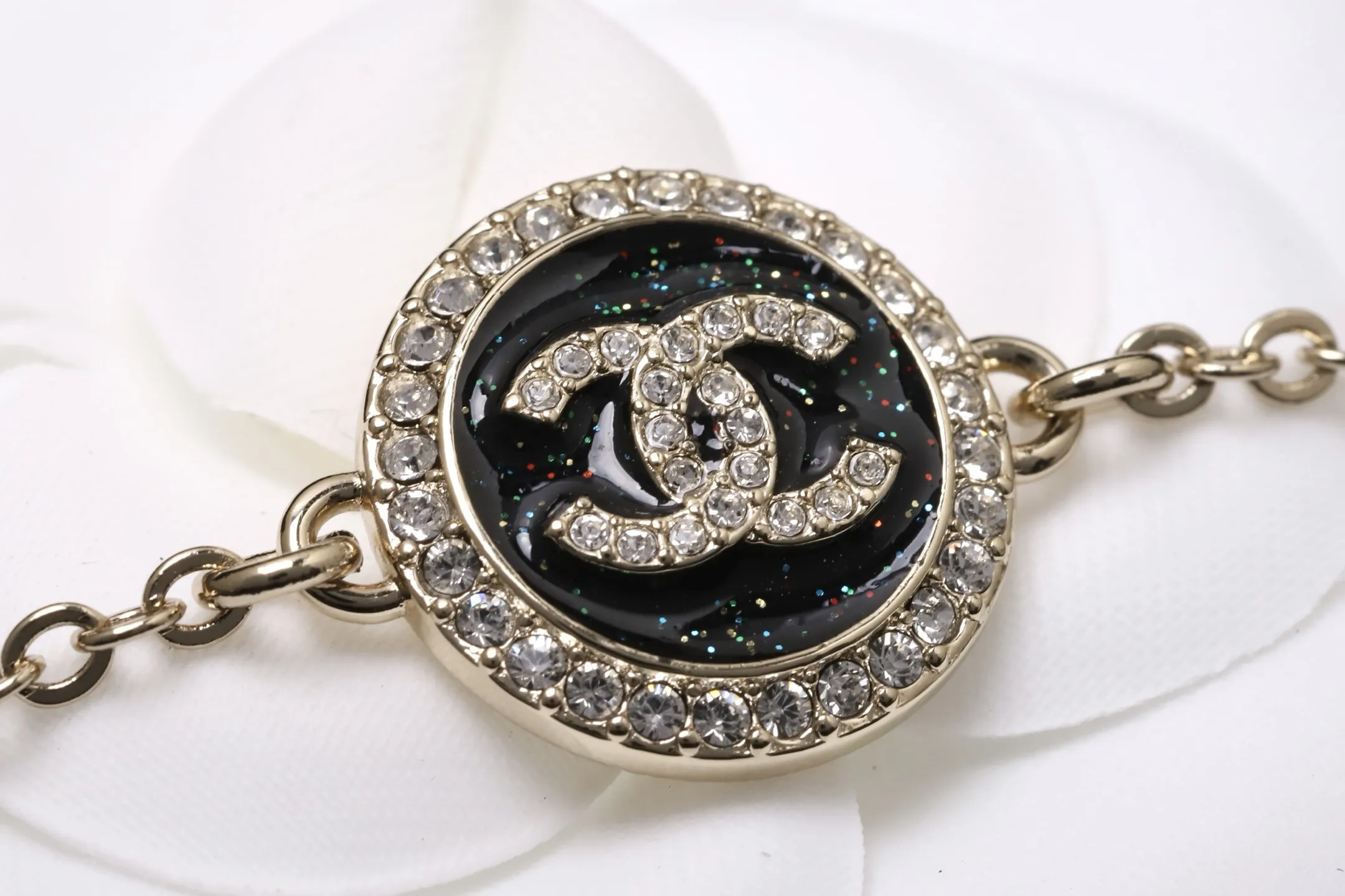 Enamel CC Logo Chain Bracelet D13517343 — view 7