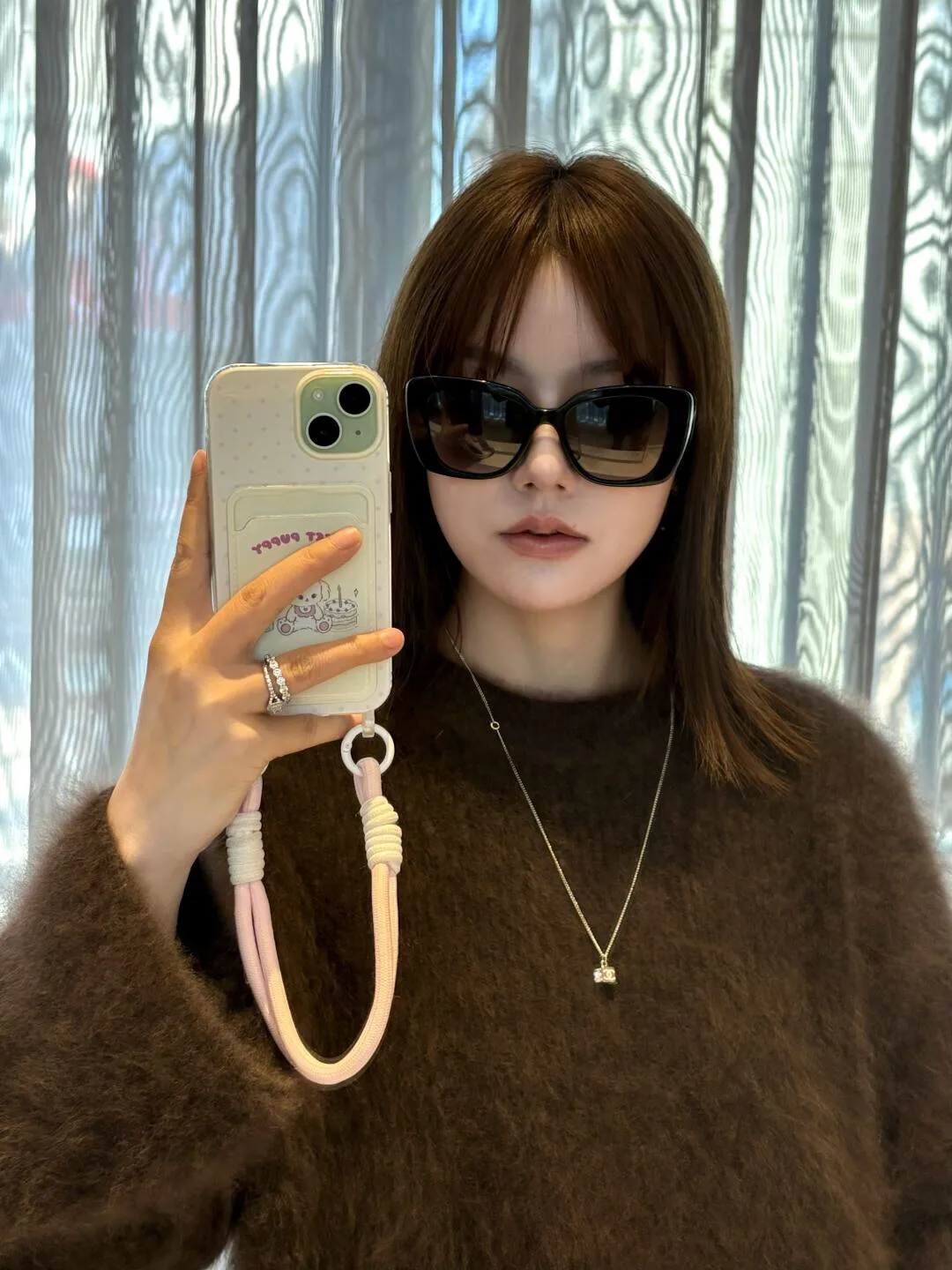 Crystal Cube Pendant Necklace D14016657 — view 8