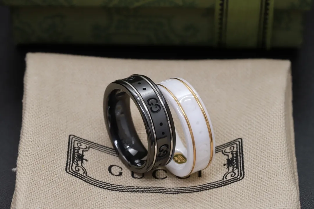 Icon Interlocking G Synthetic Corundum Ring D12017627 — view 6