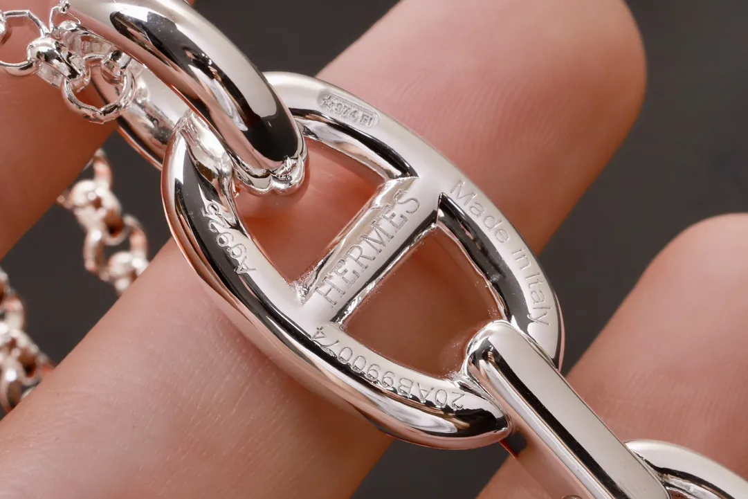 Chaine d'Ancre Triple Link Pendant Necklace D72516789 — view 6